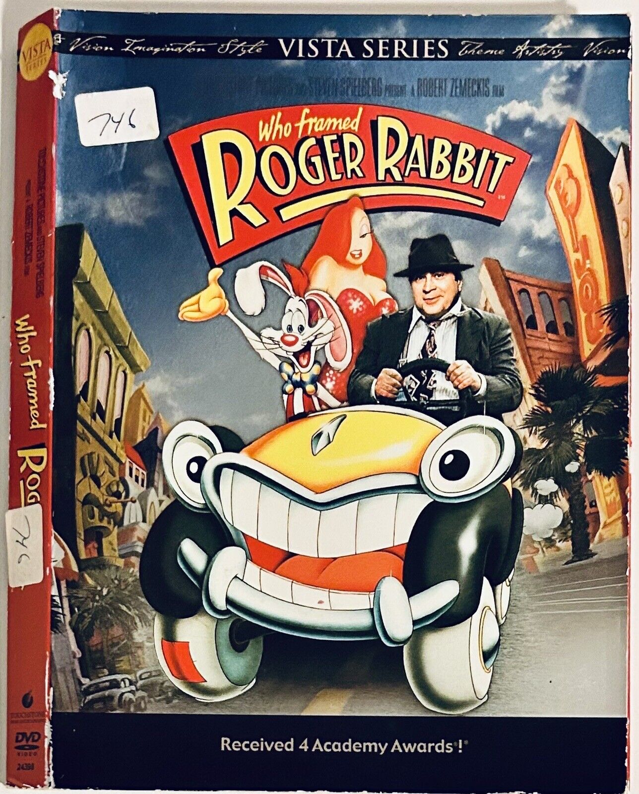 Who Framed Roger Rabbit 1988 * DVD Slipcover ONLY - NO DISC/CASE * Vista Series