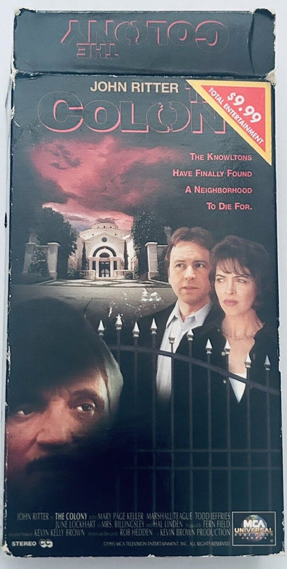 The Colony VHS 1996 ** VHS Box ONLY - NO TAPE *