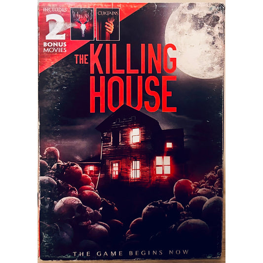 The Killing House (DVD 2018) w/ 2 Bonus Movies & Slipcover Echo Bridge Horror