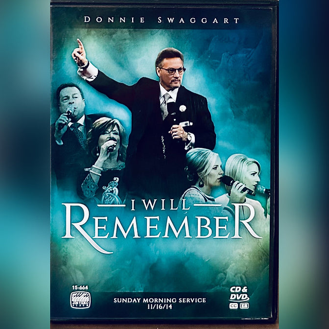 I Will Remember Donnie Swaggart (DVD/CD) Sunday Morning Service 11/16/2014 *MA1