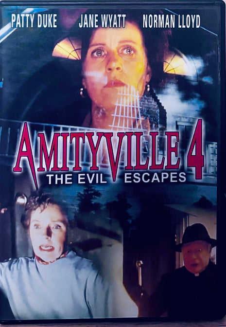 Amityville 4 - The Evil Escapes (DVD 2003) Horror, Patty Duke, OOP 1989 Sterling