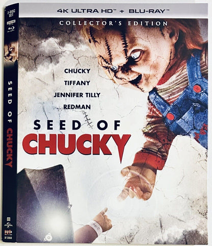 Seed of Chucky 2004 4K-UHD Scream Factory * SLIPCOVER ONLY - NO DISC *