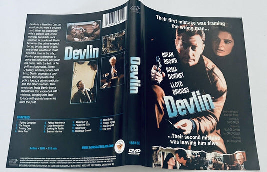 Devlin DVD, 2002 * DVD Artwork ONLY - NO DISC * OOP