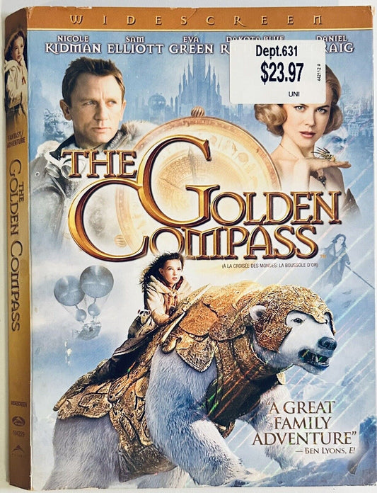 The Golden Compass 2007 DVD * Slipcover ONLY - NO DISC/Case