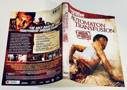 Automaton Transfusion 2008 DVD *Artwork ONLY - NO DISC/CASE*