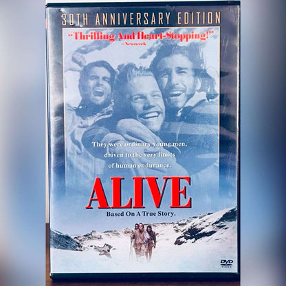 Alive (DVD, 1993) Adventure/Thriller Biography Touchstone Pictures En/Sp*MA1