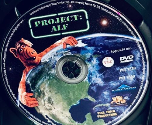 Project: ALF (DVD, 1996) VSC Comedy/Sci-Fi Martin Sheen Aliens*GR1