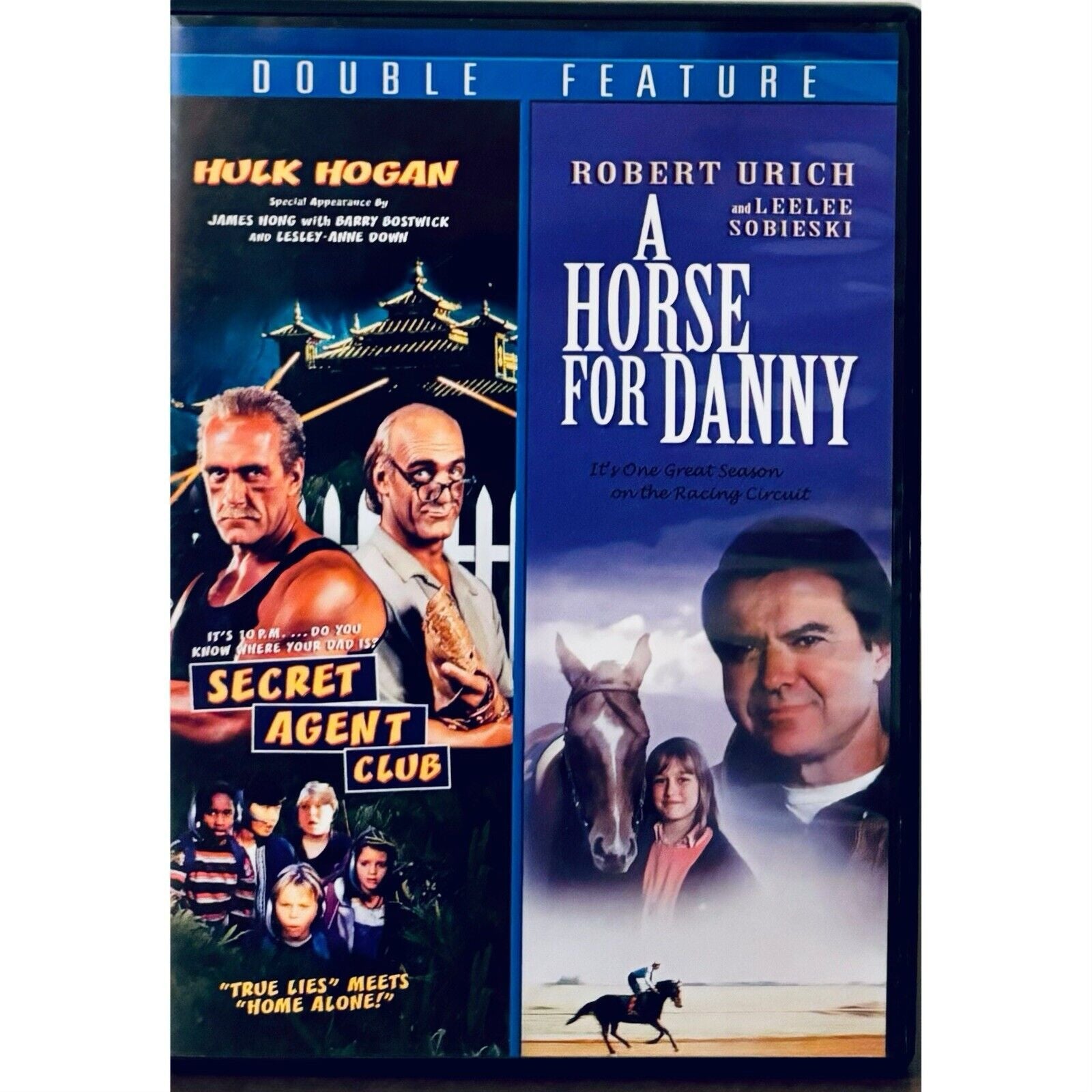 Secret Agent Club/A Horse For Danny (DVD 2008) 2-Disc Set Hulk Hogan EchoBridge