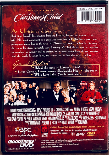 Christmas Child (DVD, 2004) Widescreen Drama GoodTimes *MA1