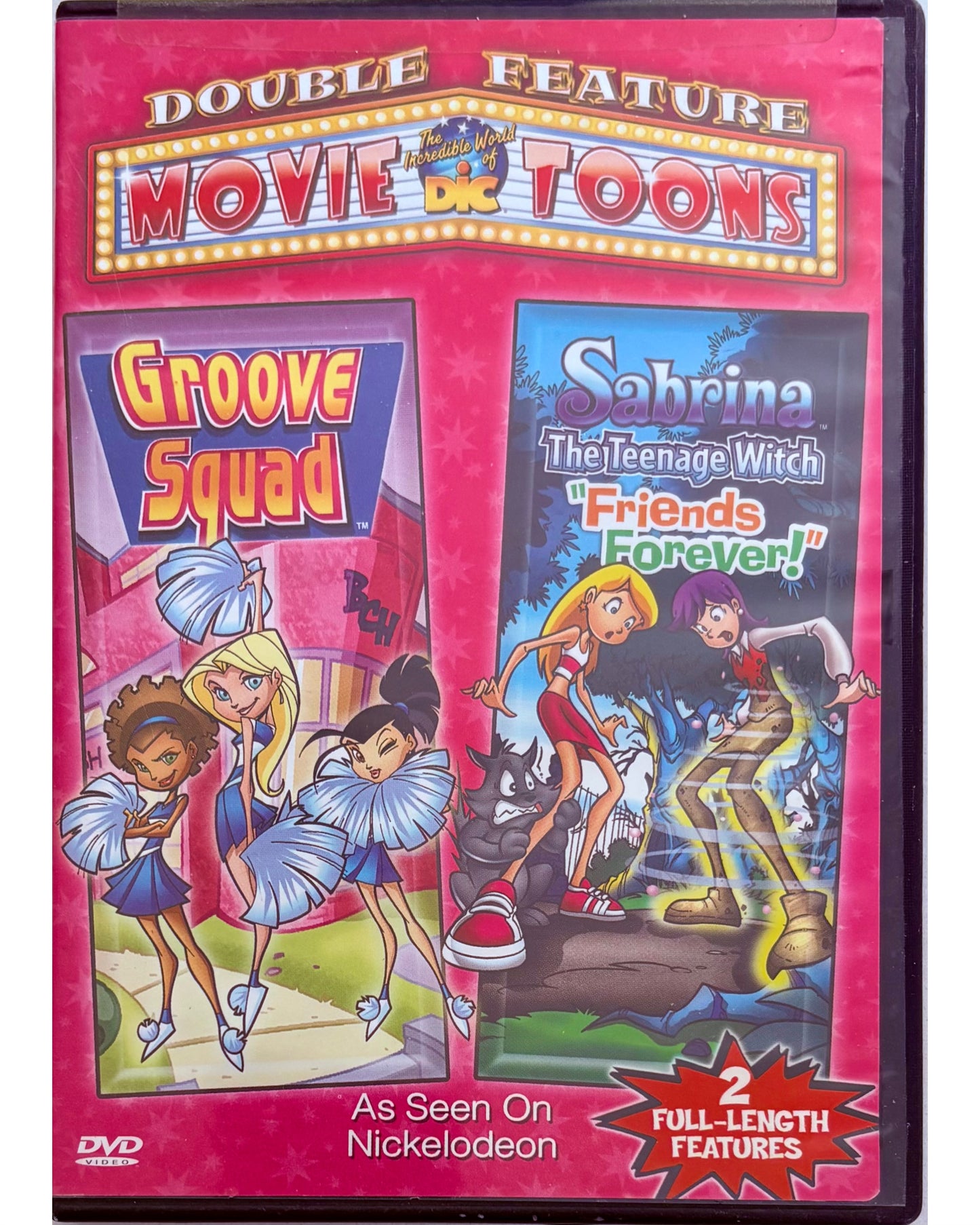 Grove Squad/Sabrina, la bruja adolescente: Amigos para siempre (DVD, 2002) Doble función de animación