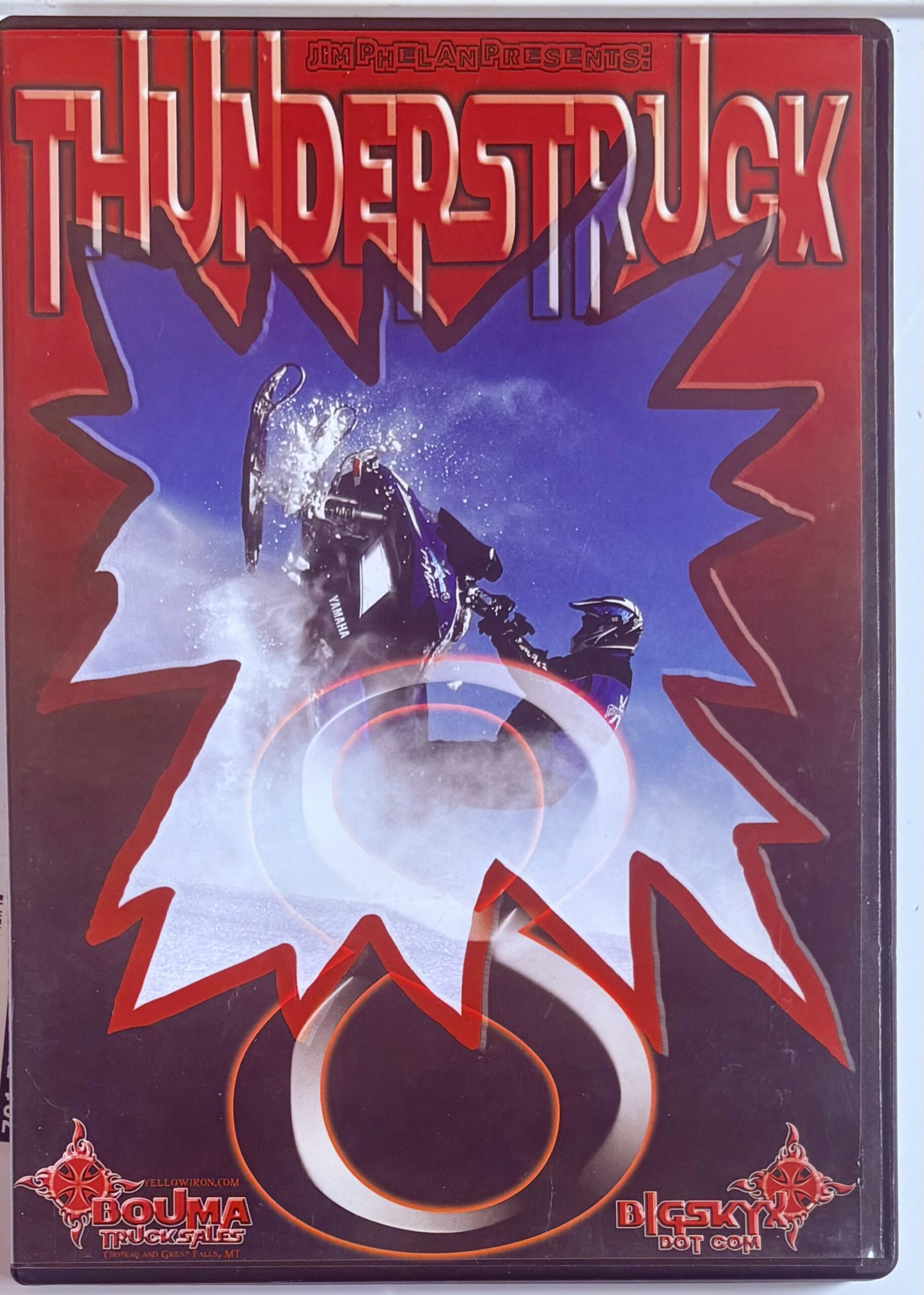 Thunderstruck (DVD, 2004) Documentary snowmobile tricks - Image 3