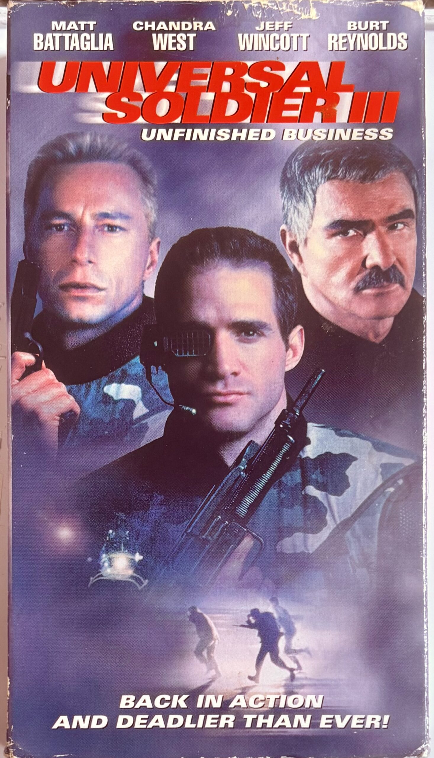 Universal Soldier III: Unfinished Business (VHS, 1998) Showtime Action - Image 3
