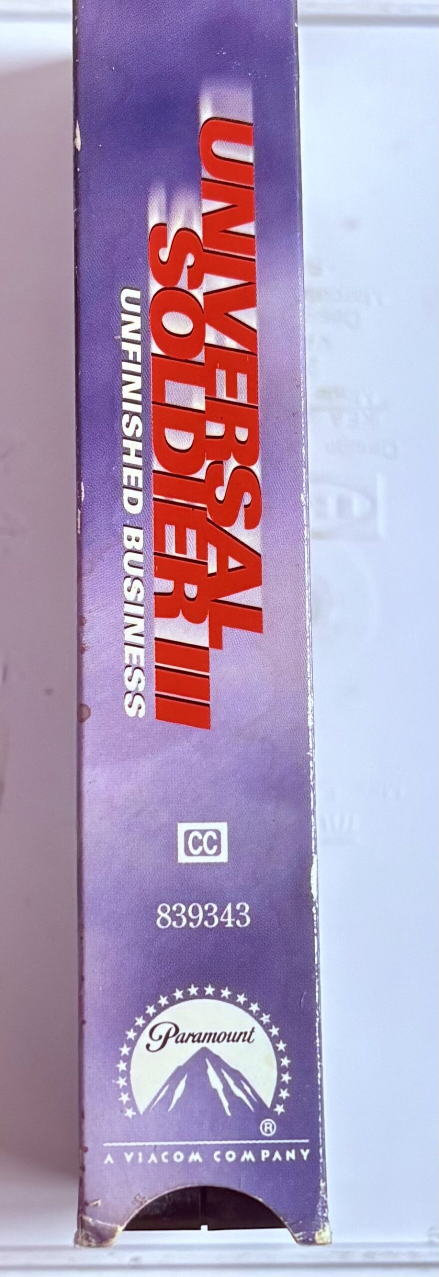 Universal Soldier III: Unfinished Business (VHS, 1998) Showtime Action - Image 4