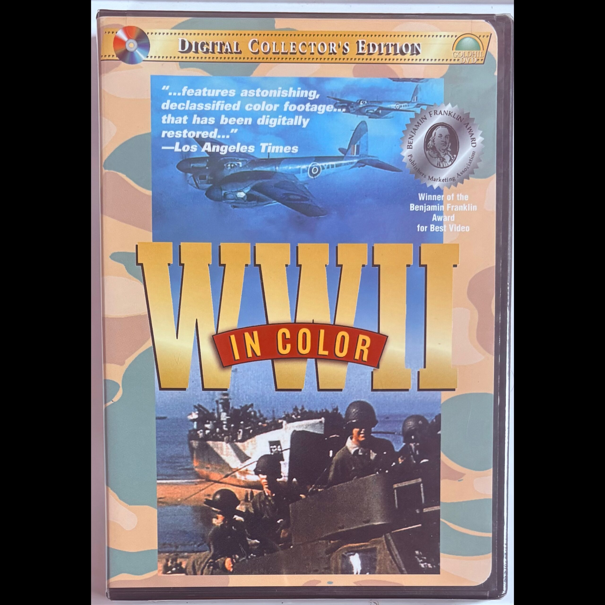 WWII in Color (DVD, 1999) Universal Documentary War Brand NEW