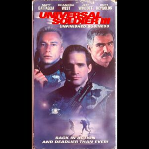 Universal Soldier III: Unfinished Business (VHS, 1998) Showtime Action