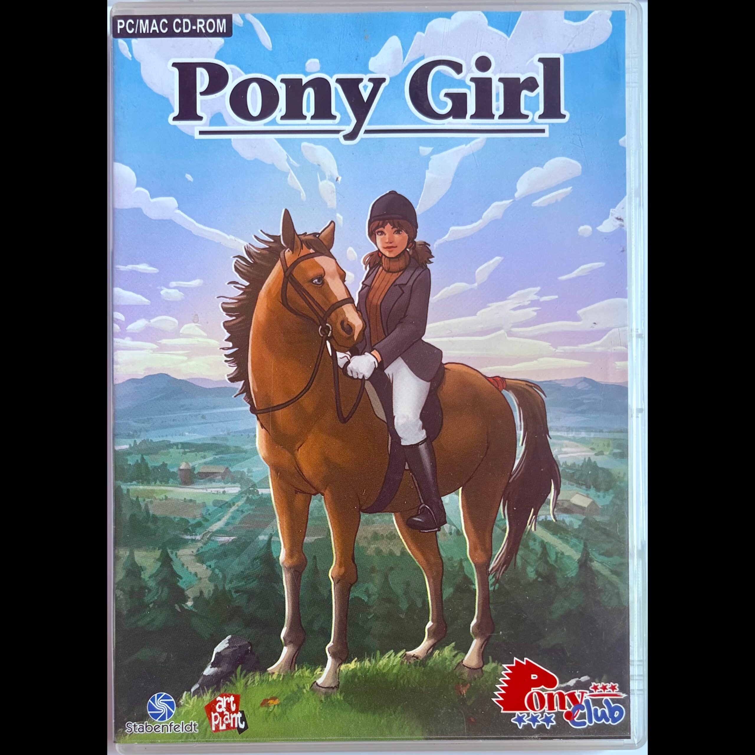 Pony Girl / PC & MAC / CD-ROM Equestrian Y2k Girls Game Windows 2000/XP/98/95