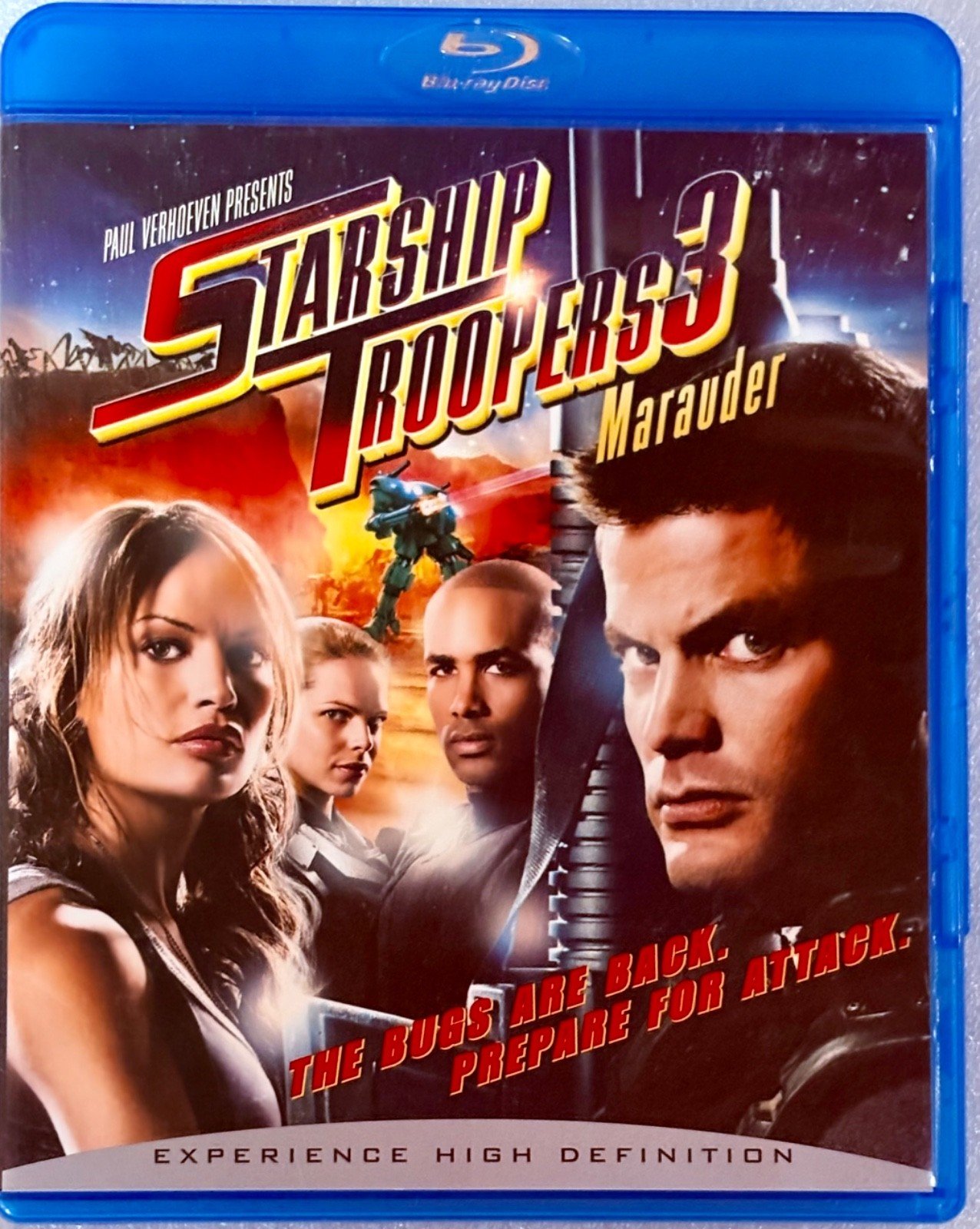 Starship Troopers: Marauder (Blu-ray, 2008) Sony Sci-Fi