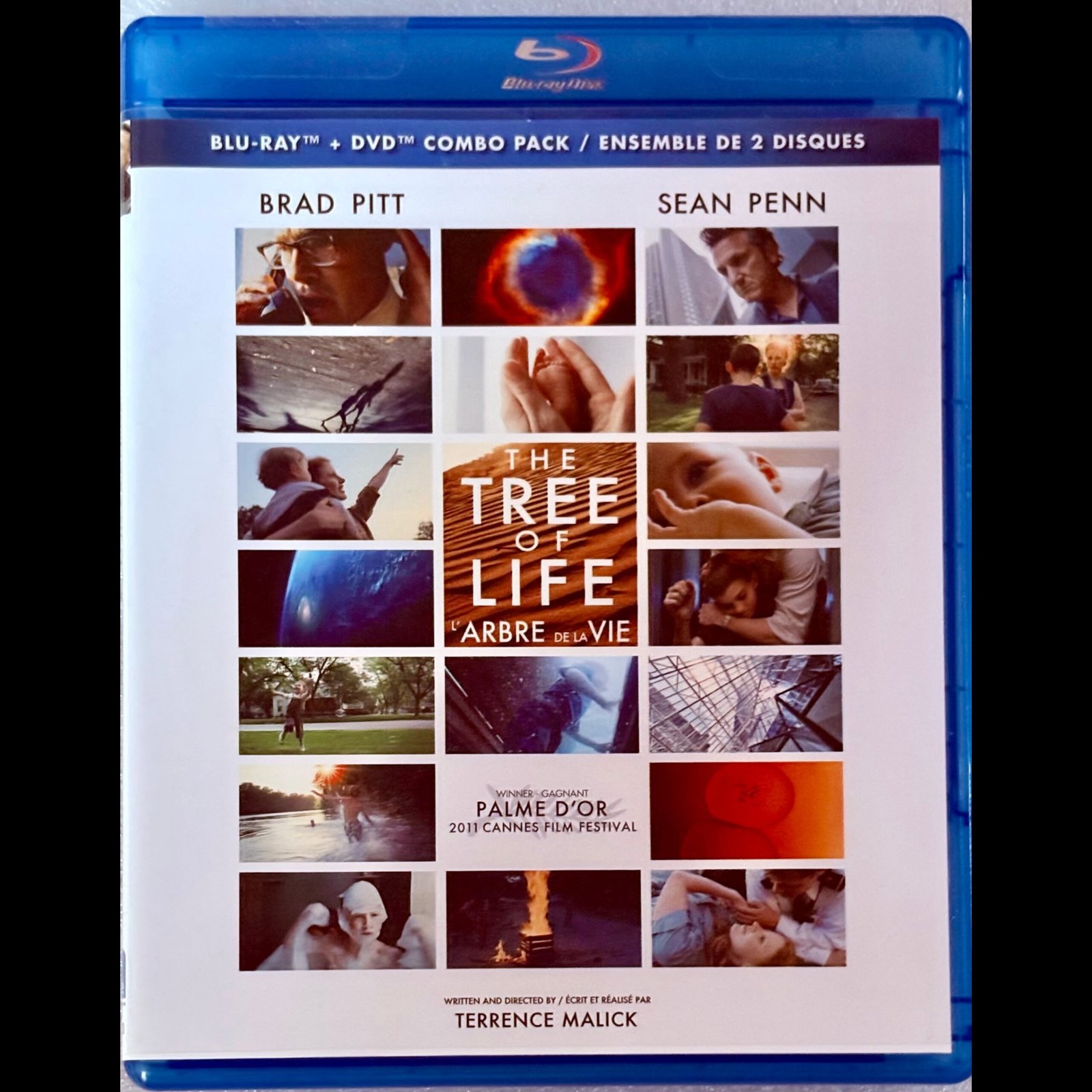 The Tree of Life (Blu-ray) Fox Brad Pitt Drama OOP