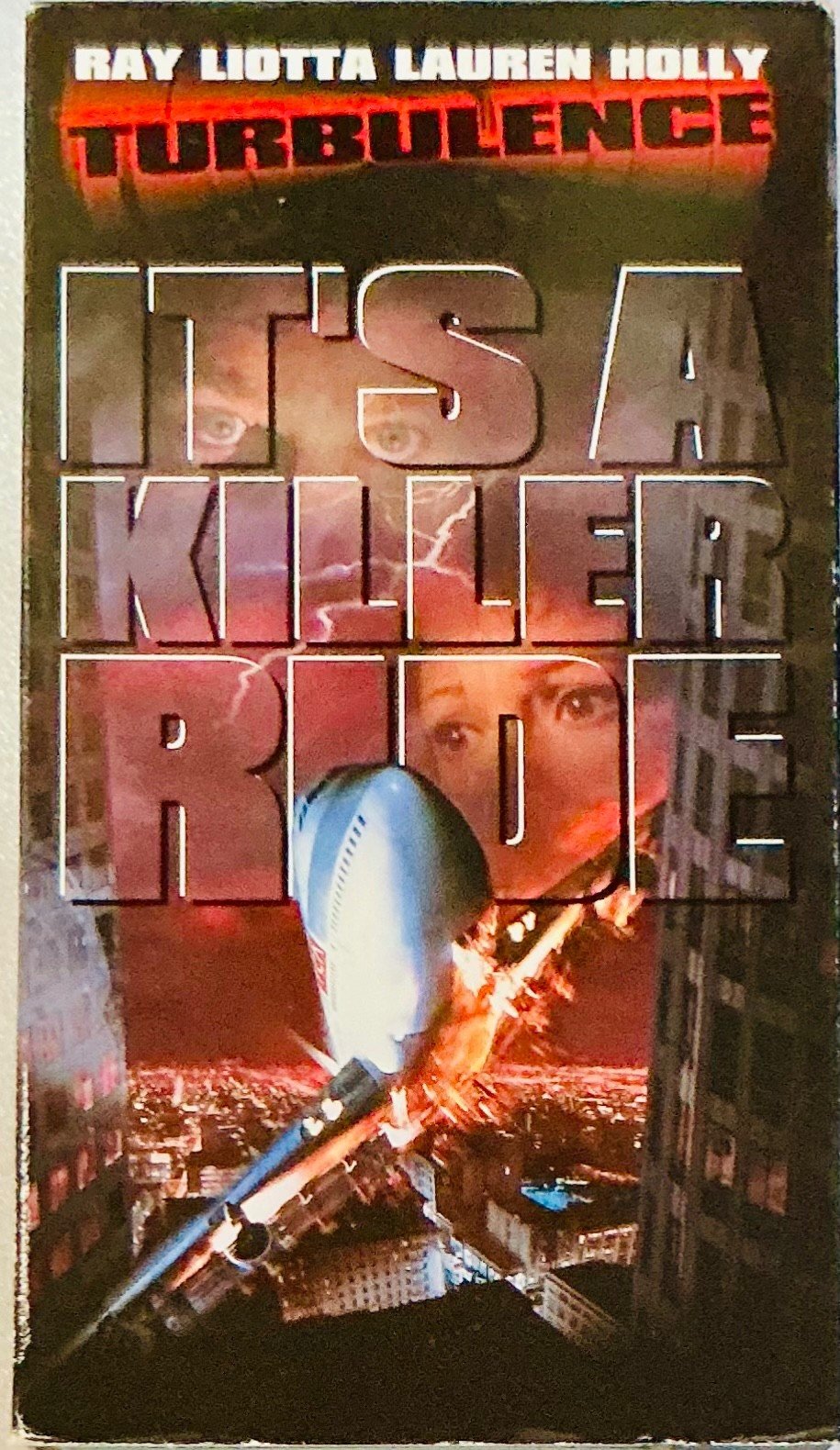 Turbulence (VHS, 1997) HBO Ray Liotta Thriller
