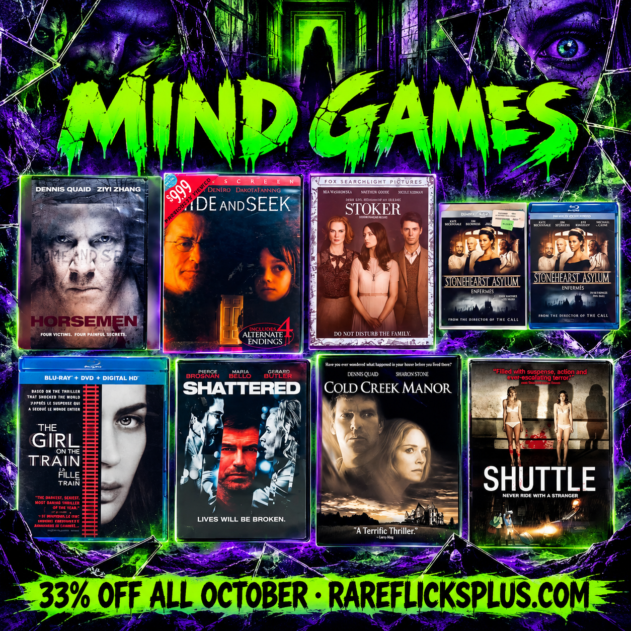 Mind Games: 8 Rare Psychological Thrillers at Rare Flicks Plus