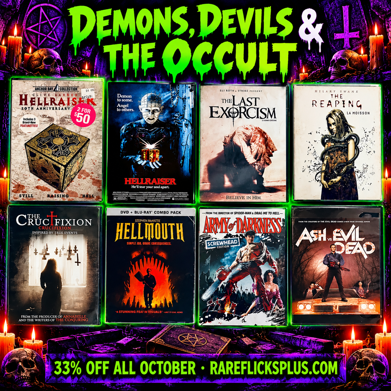 Demons, Devils & the Occult: 8 Rare Picks at Rare Flicks Plus